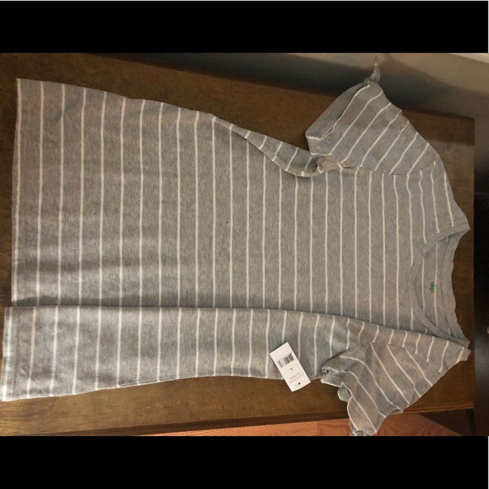 Women’s Short sleeve stripped cotton tee